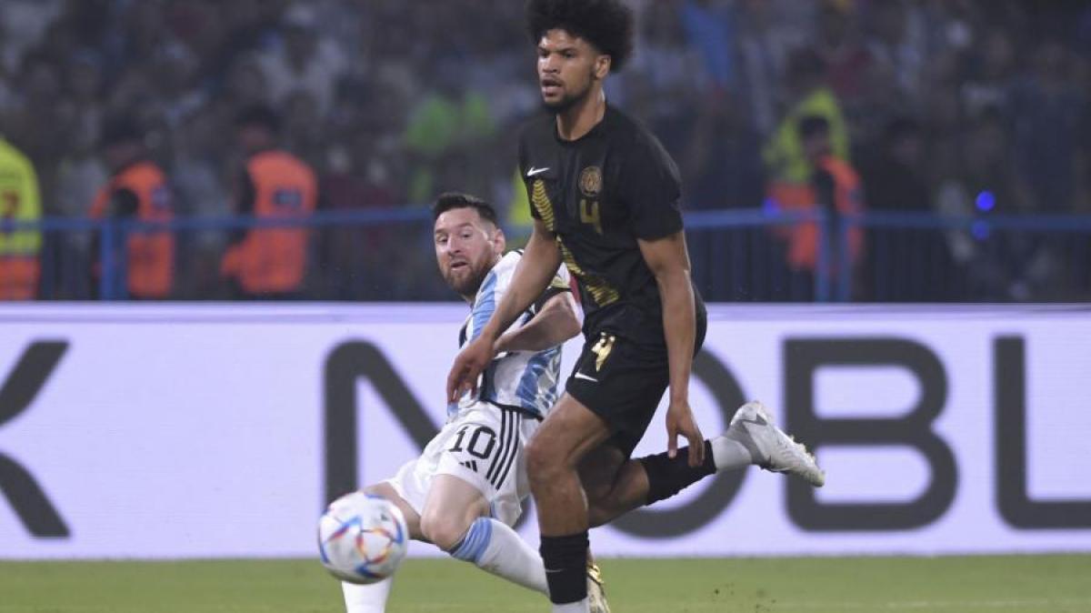 La Pulga y un gol histrico Foto Julin lvarez