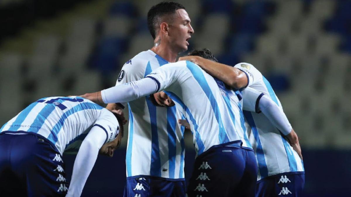 Racing logr un gran triunfo como visitante Foto Twitter RacingClub