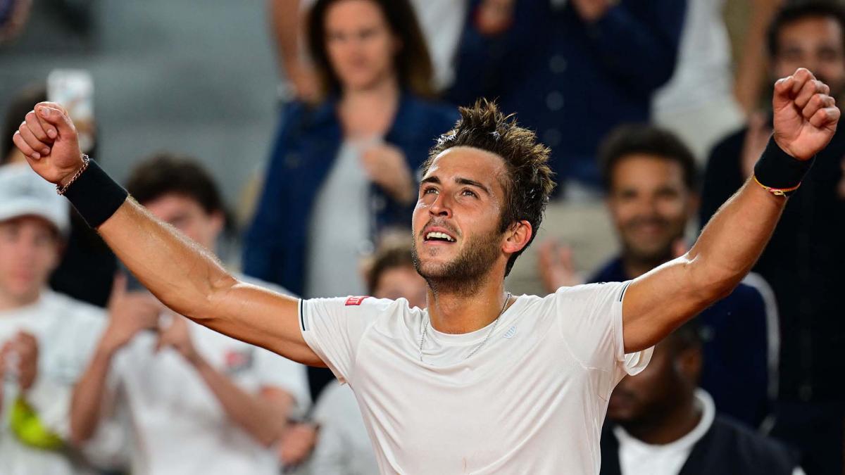 El jugador platense es una de las revelaciones del Abierto francs Foto AFP