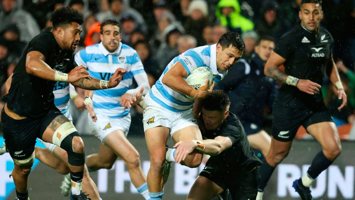 Los Pumas abren el Rugby Championship 2023 ante All Blacks en Mendoza Foto AFP