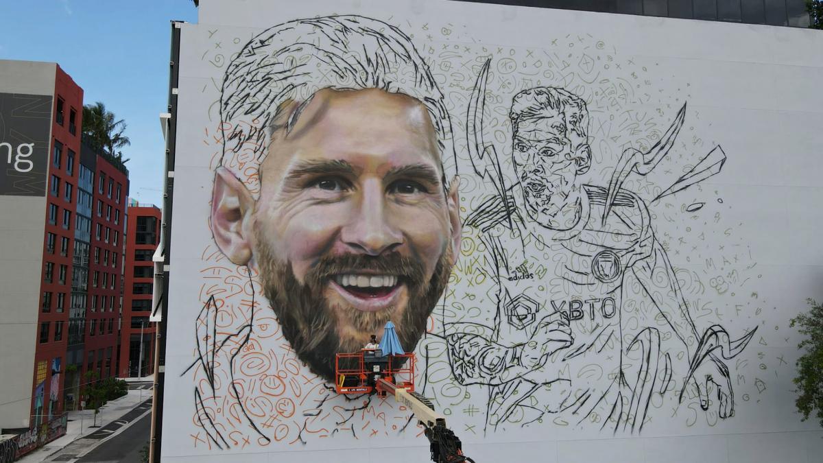 Mural de Maximiliano Bagnasco Foto Gentileza del autor