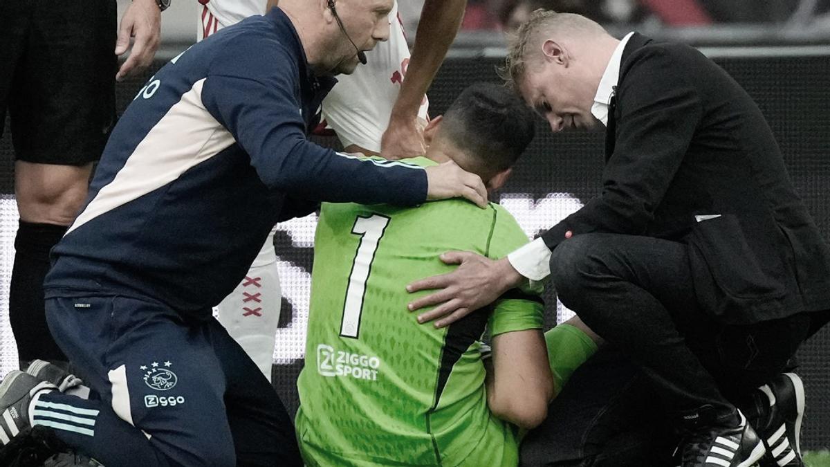 Rulli en el momento de la lesin 