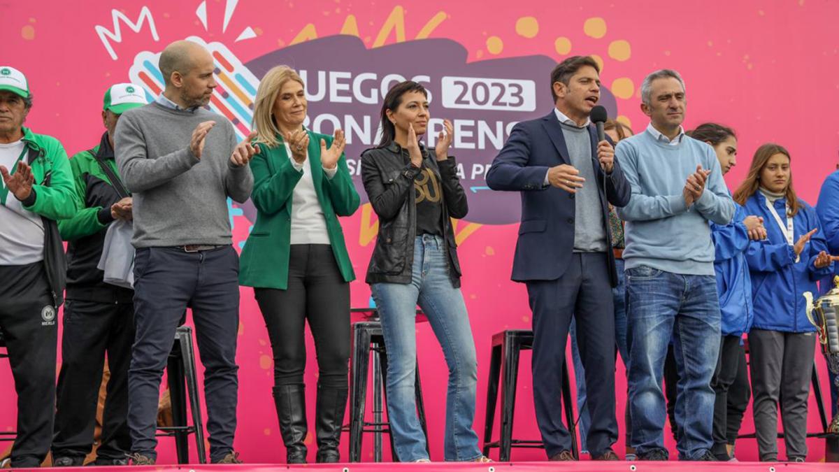 Los Juegos Bonaerenses son una oportunidad ms de mostrar al Estado presente Foto Archivo