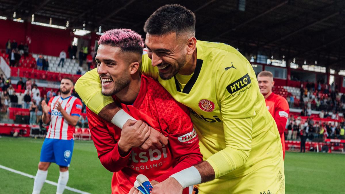 El argentino Gazzaniga nuevamente mantuvo su valla en cero gironaFC