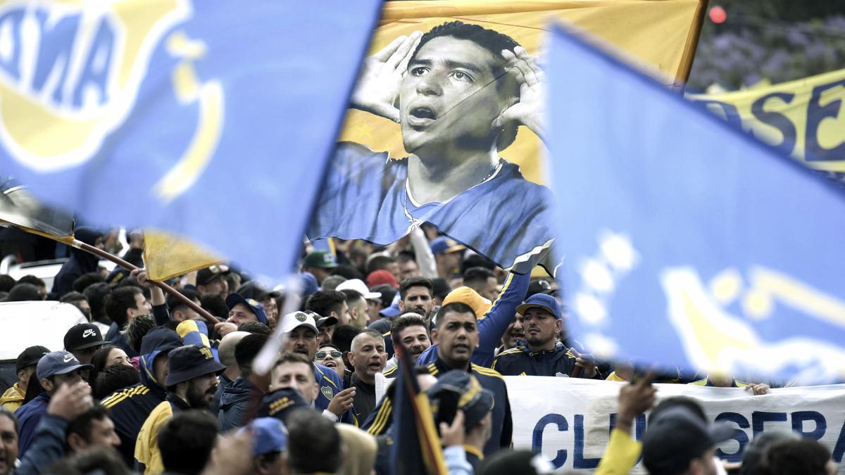 Una imagen en la marcha en apoyo a Riquelme que se realiz el domingo 3 de diciembre Foto Julin lvarez